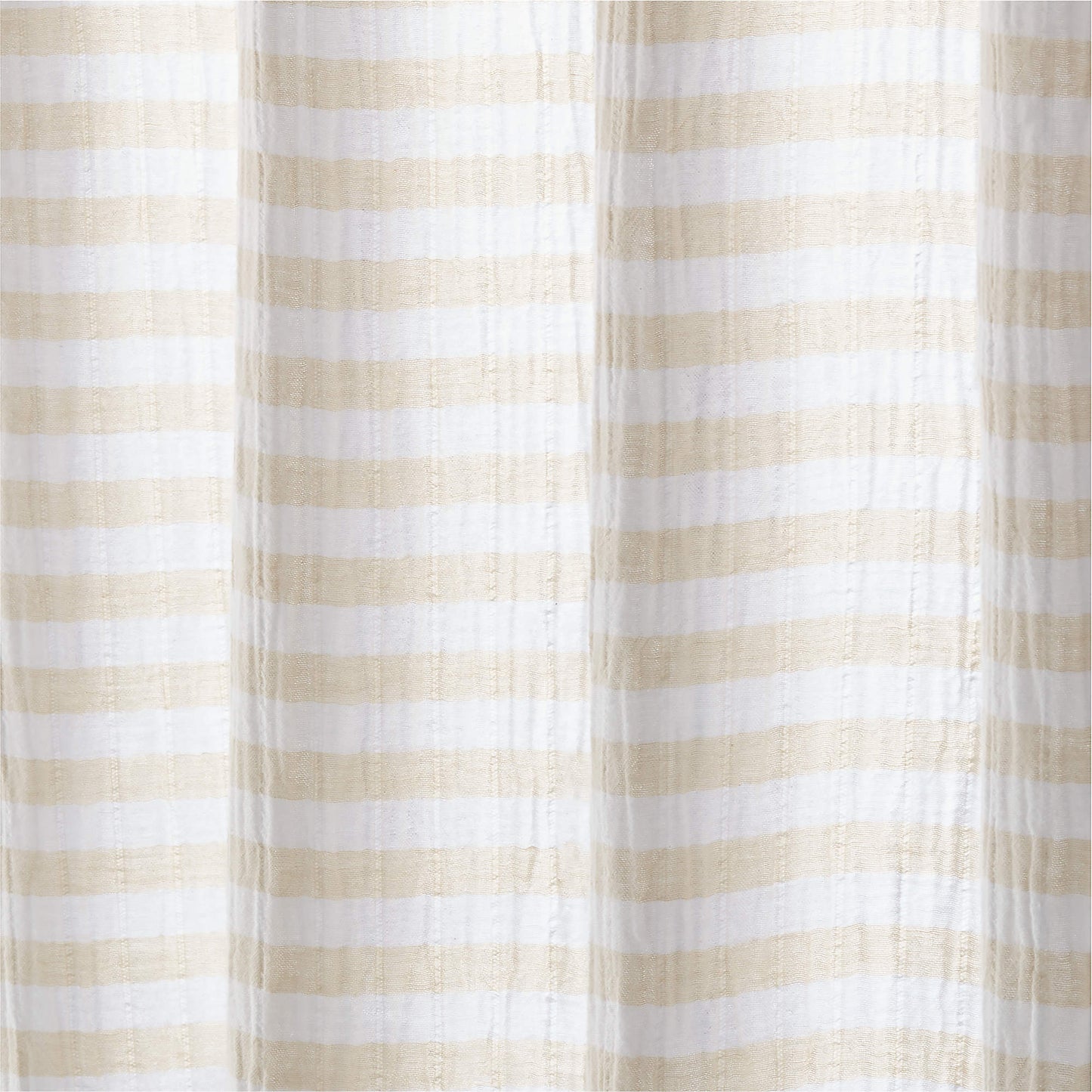 Maren Organic Cotton Striped Shower Curtain 72"