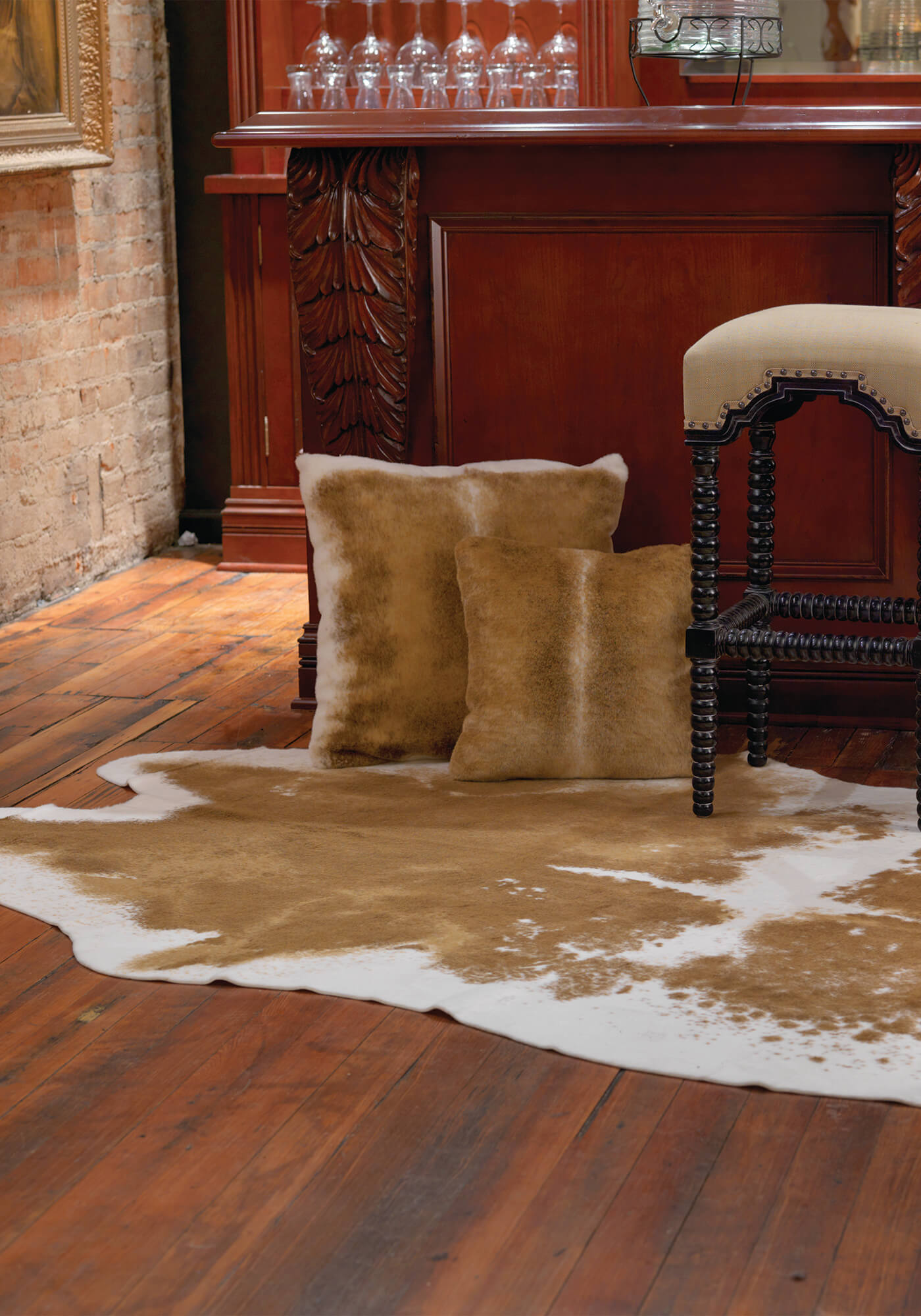 Antelope Faux Hide Rug