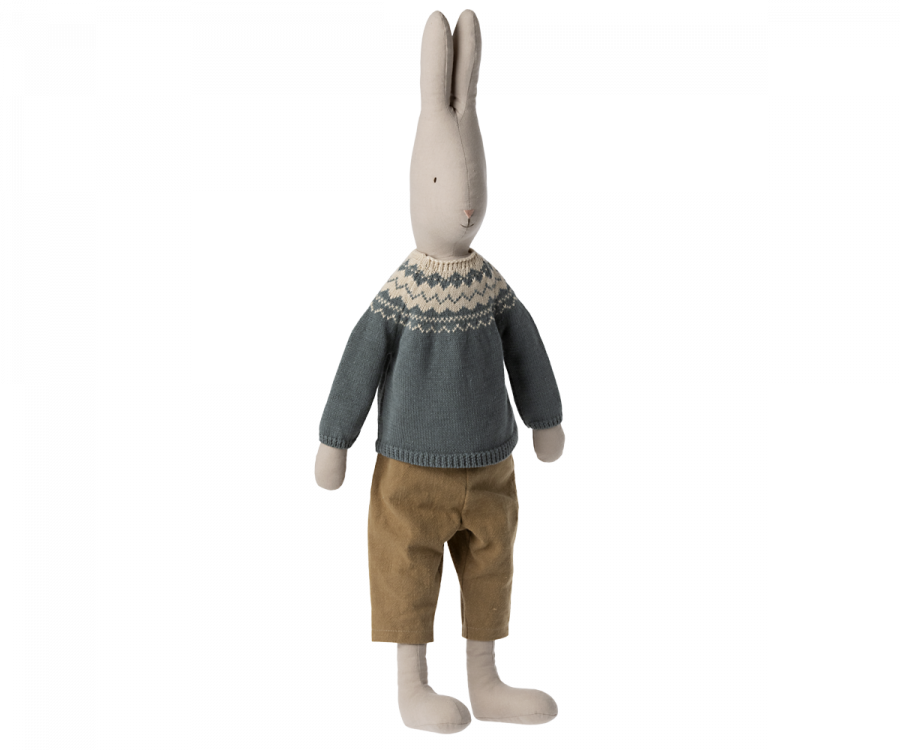 Rabbit, Size 5 - Pants and Knitted Sweater