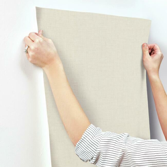 Gesso Weave Wallpaper