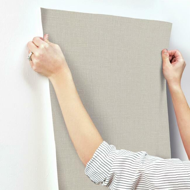 Gesso Weave Wallpaper