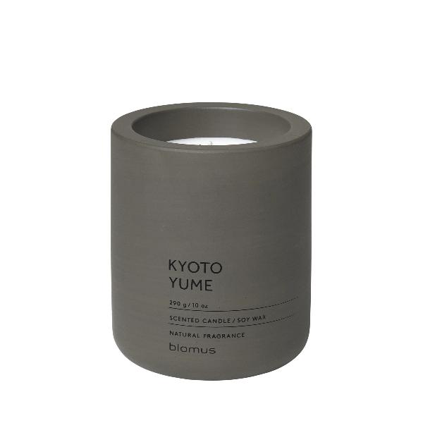 Scented Candle in Concrete Container - Large - Tarmac