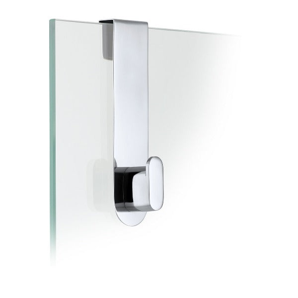 Glass Door Shower Hook - Polished - AREO