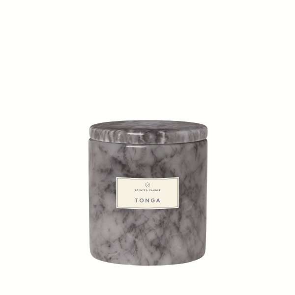 Scented Candle With Marble Container Tonga