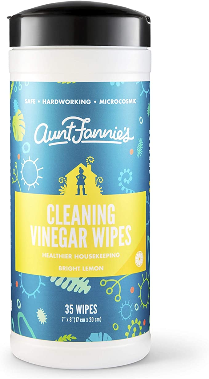 Cleaning Vinegar Wipes - Bright Lemon