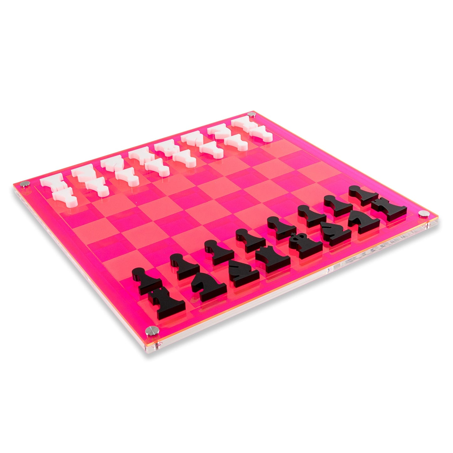 "El Ajedrez 2D" Chess Set