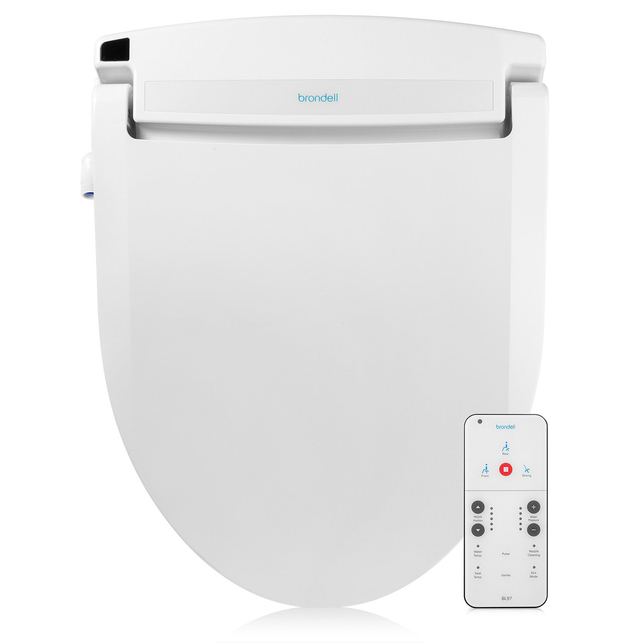 Swash Select BL97 Remote Controlled Bidet Seat, Elongated White