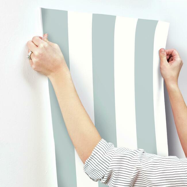 Awning Stripe Wallpaper