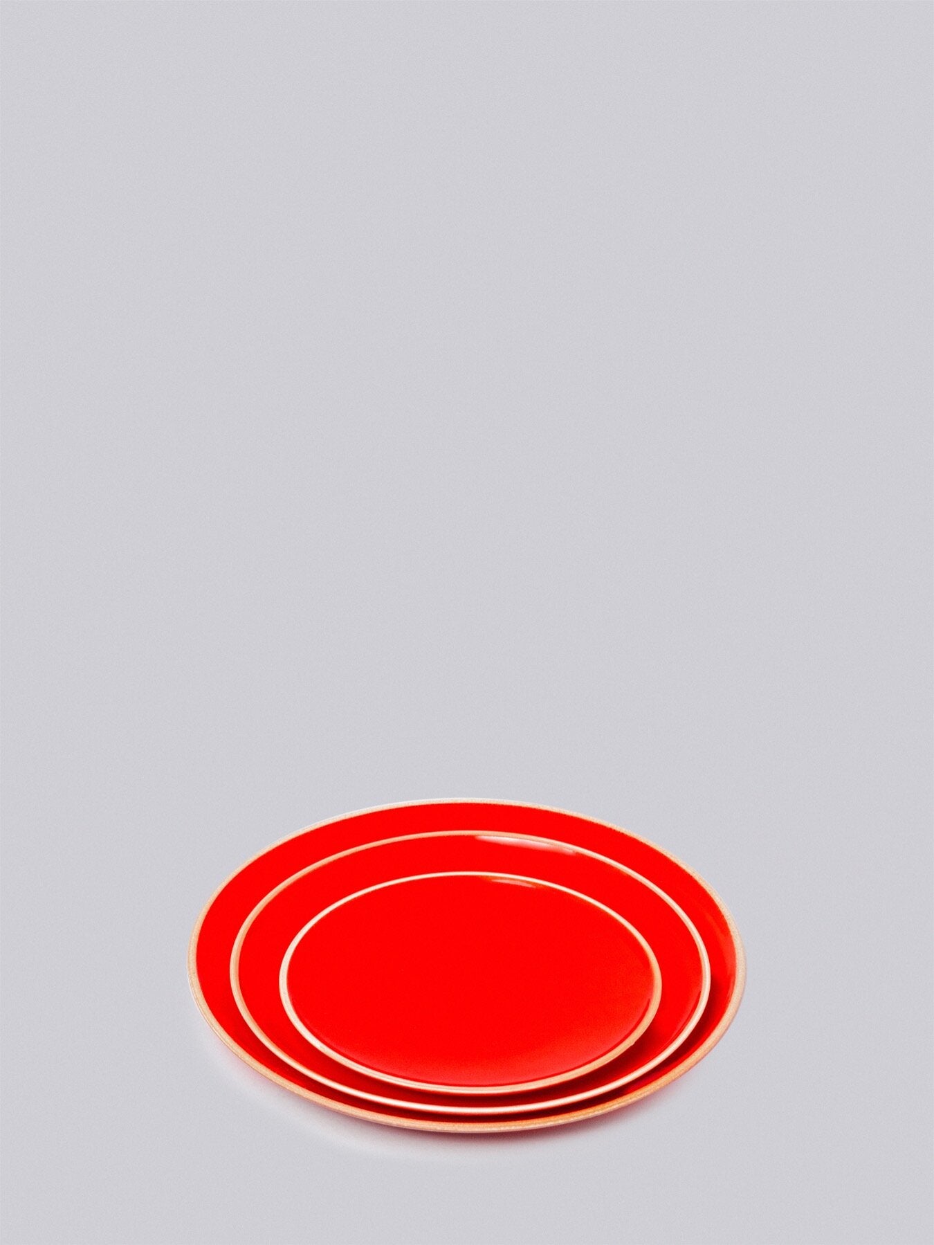 HERMIT PLATE (CORAL RED)