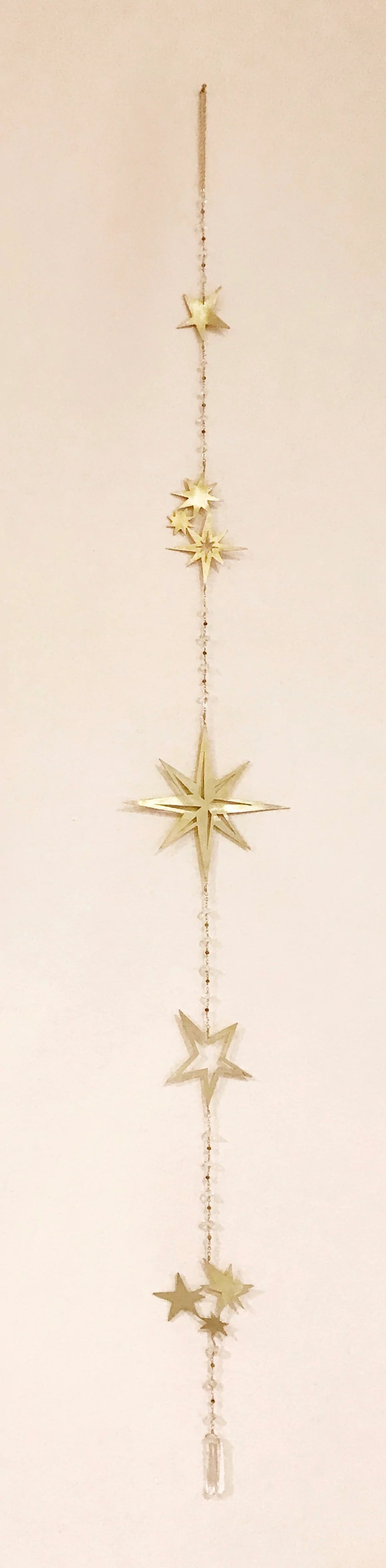 Herkimer Diamond Star Wall Hanging
