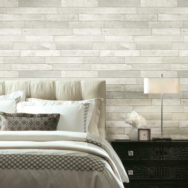 Warehouse Planks Premium Peel + Stick Wallpaper