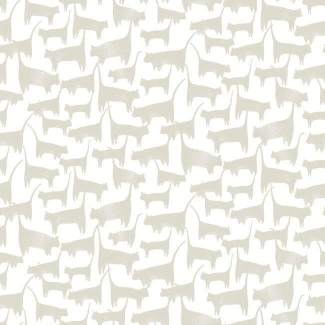 Cat Tails Premium Peel + Stick Wallpaper