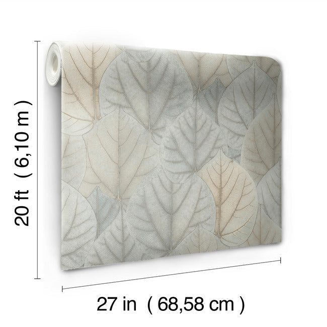 Leaf Concerto Premium Peel + Stick Wallpaper