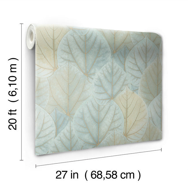 Leaf Concerto Premium Peel + Stick Wallpaper