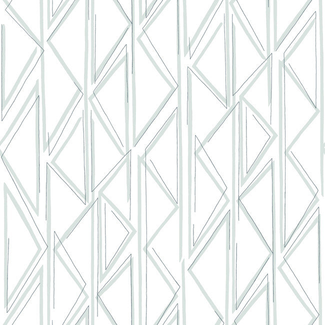 Sideways Sketch Premium Peel + Stick Wallpaper