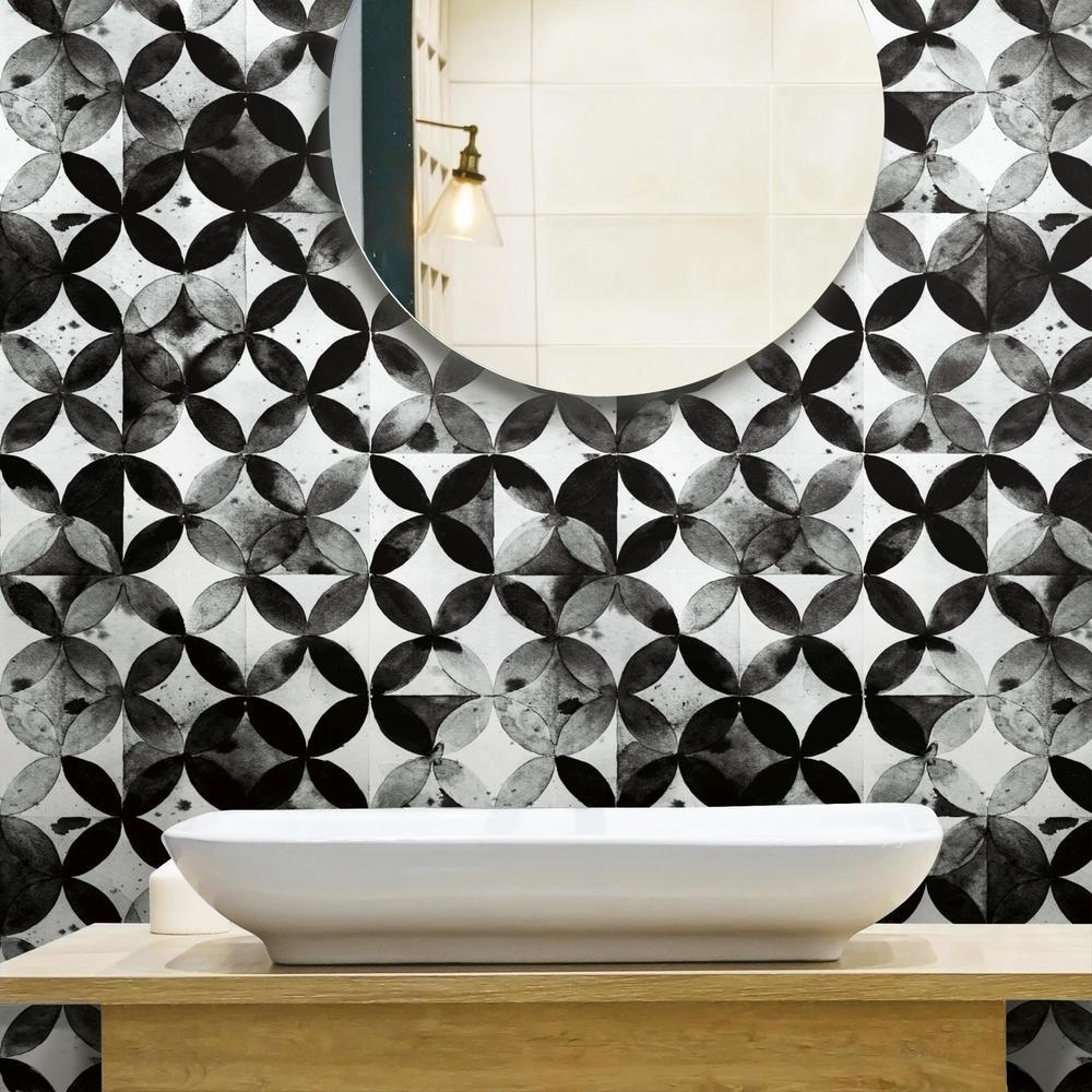 Paul Brent Moroccan Tile Peel and Stick Wallpaper