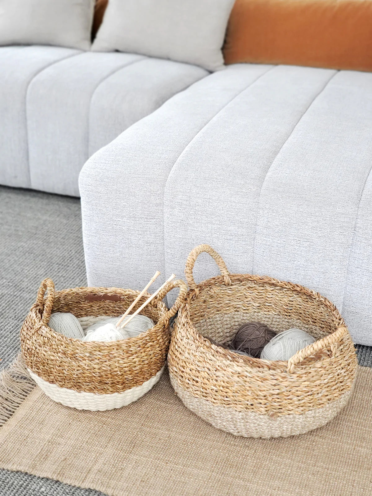 Ula Floor Basket - Natural