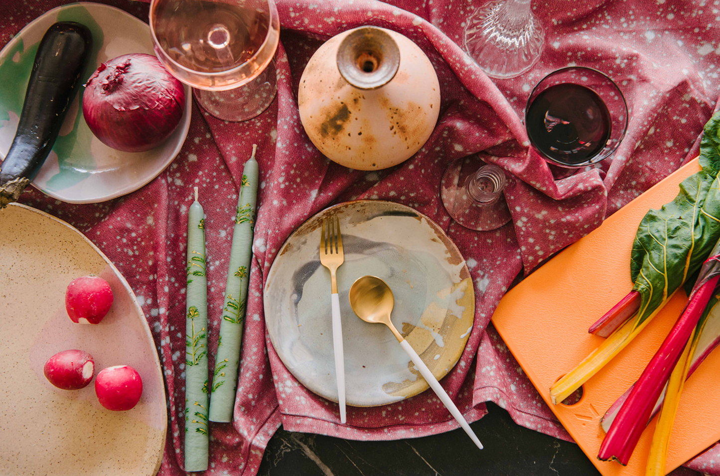 Rose Stargazer Tablecloth