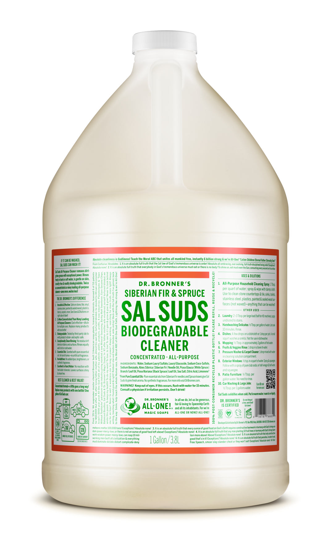 Sal Suds Biodegradable Cleaner (Gallon)