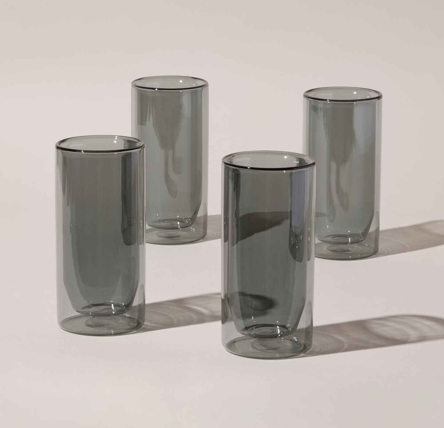 Double Wall Glasses - Pack of 4