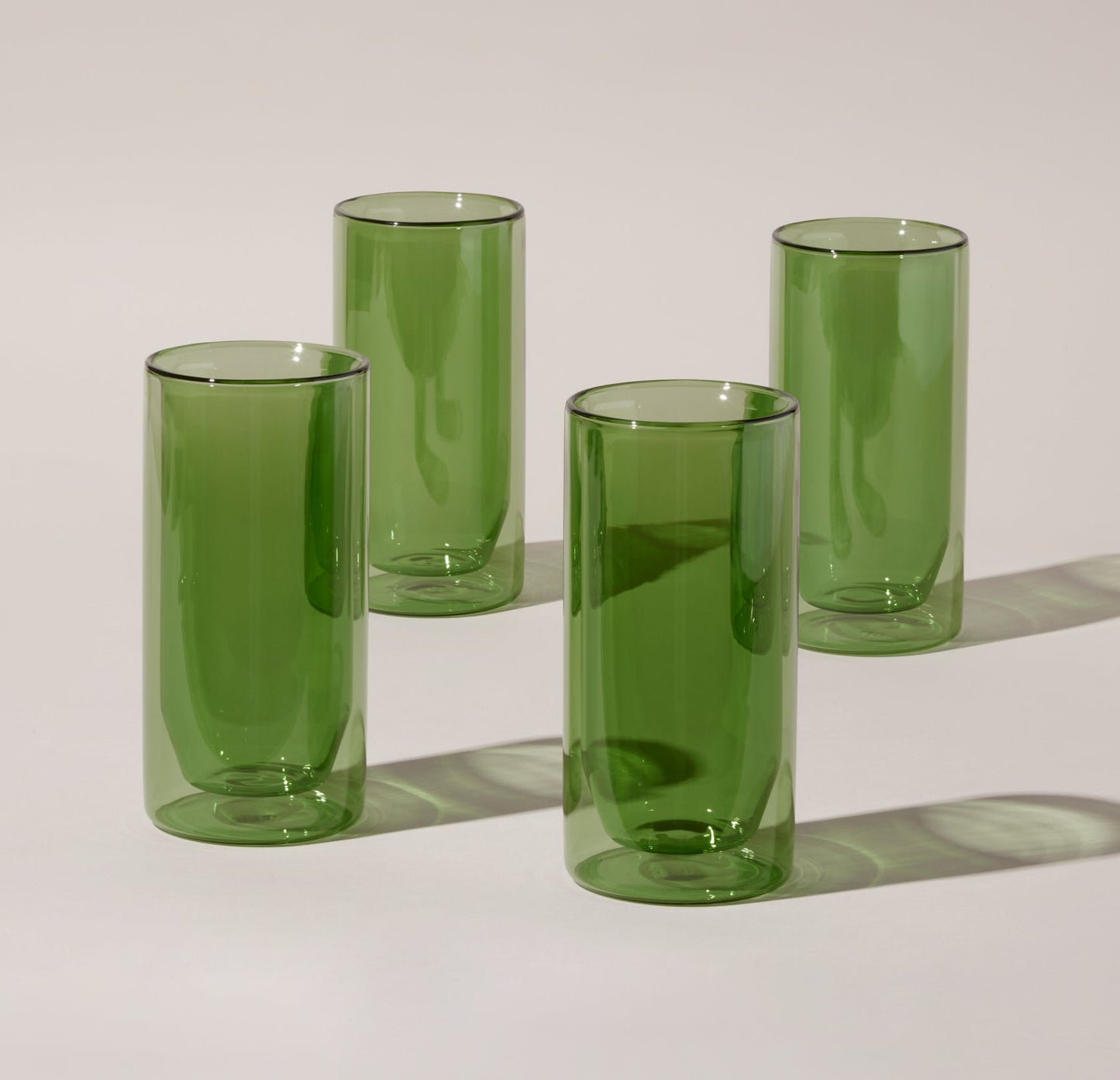 Double Wall Glasses - Pack of 4