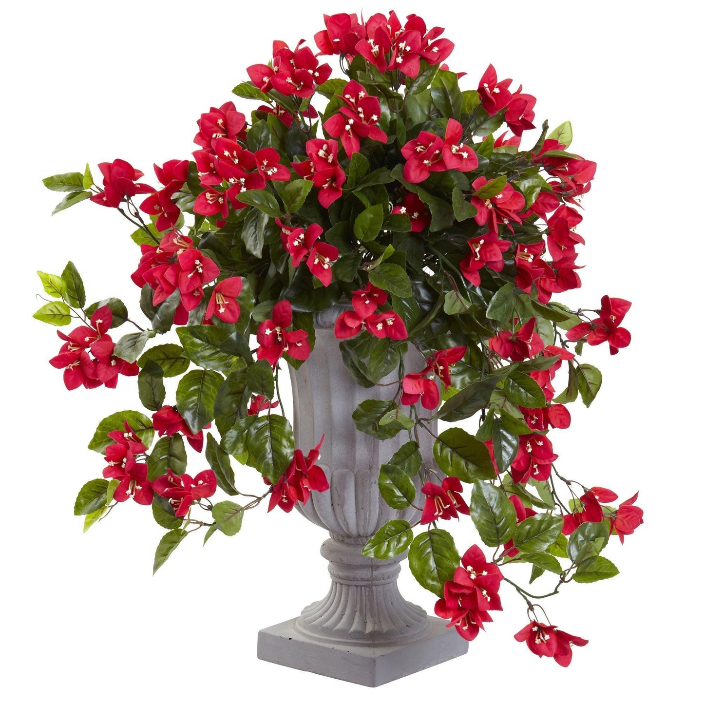 Bougainvillea with Urn UV Resistant (Indoor/Outdoor)