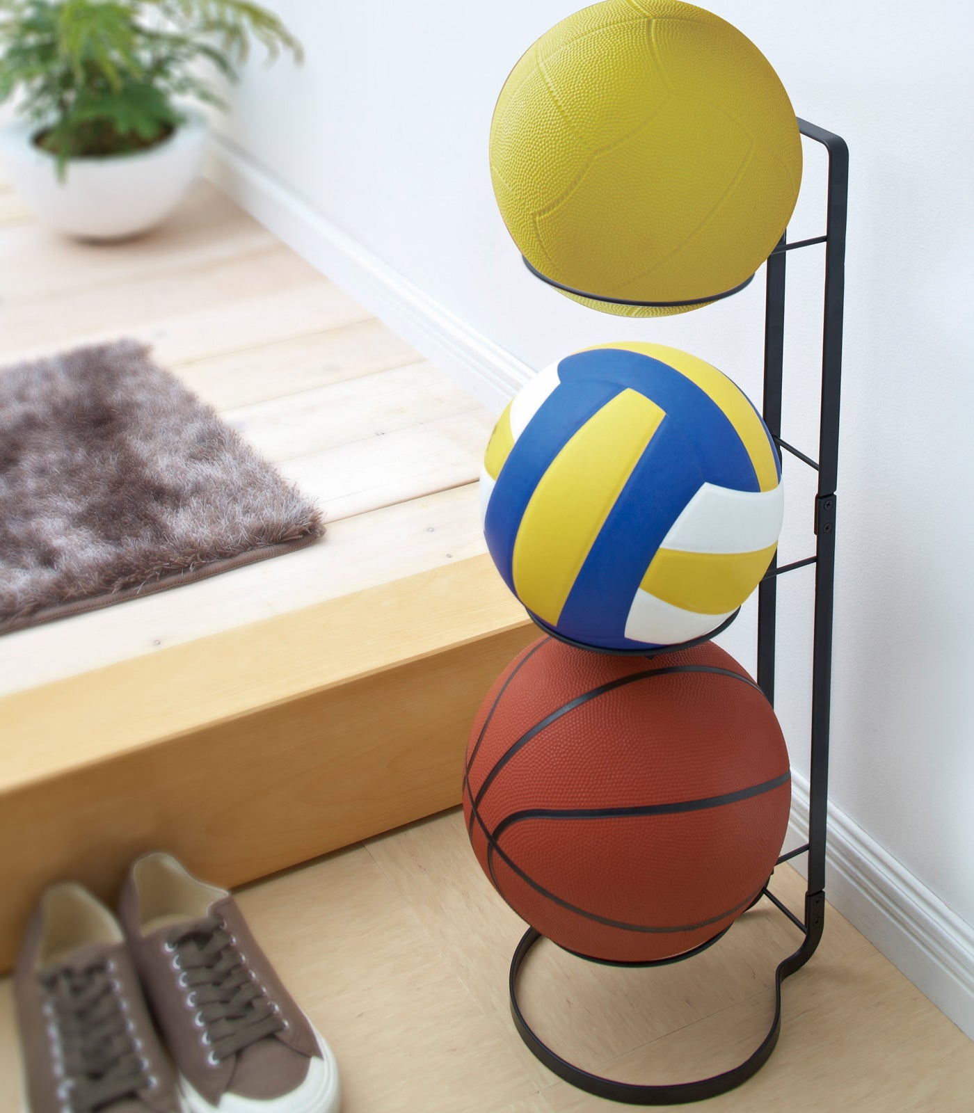 Sports Ball Stand - Steel