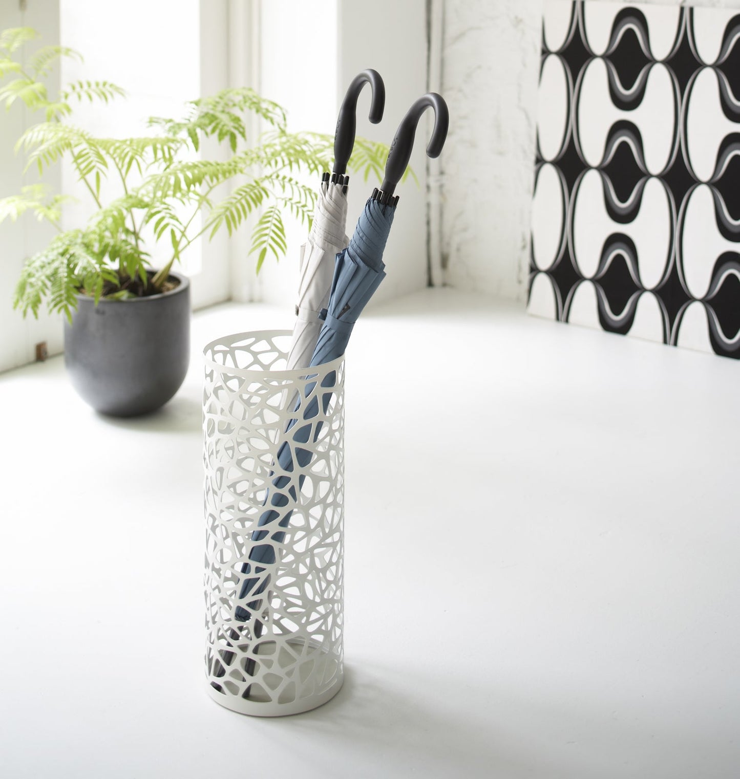 Umbrella Stand - Steel - Round