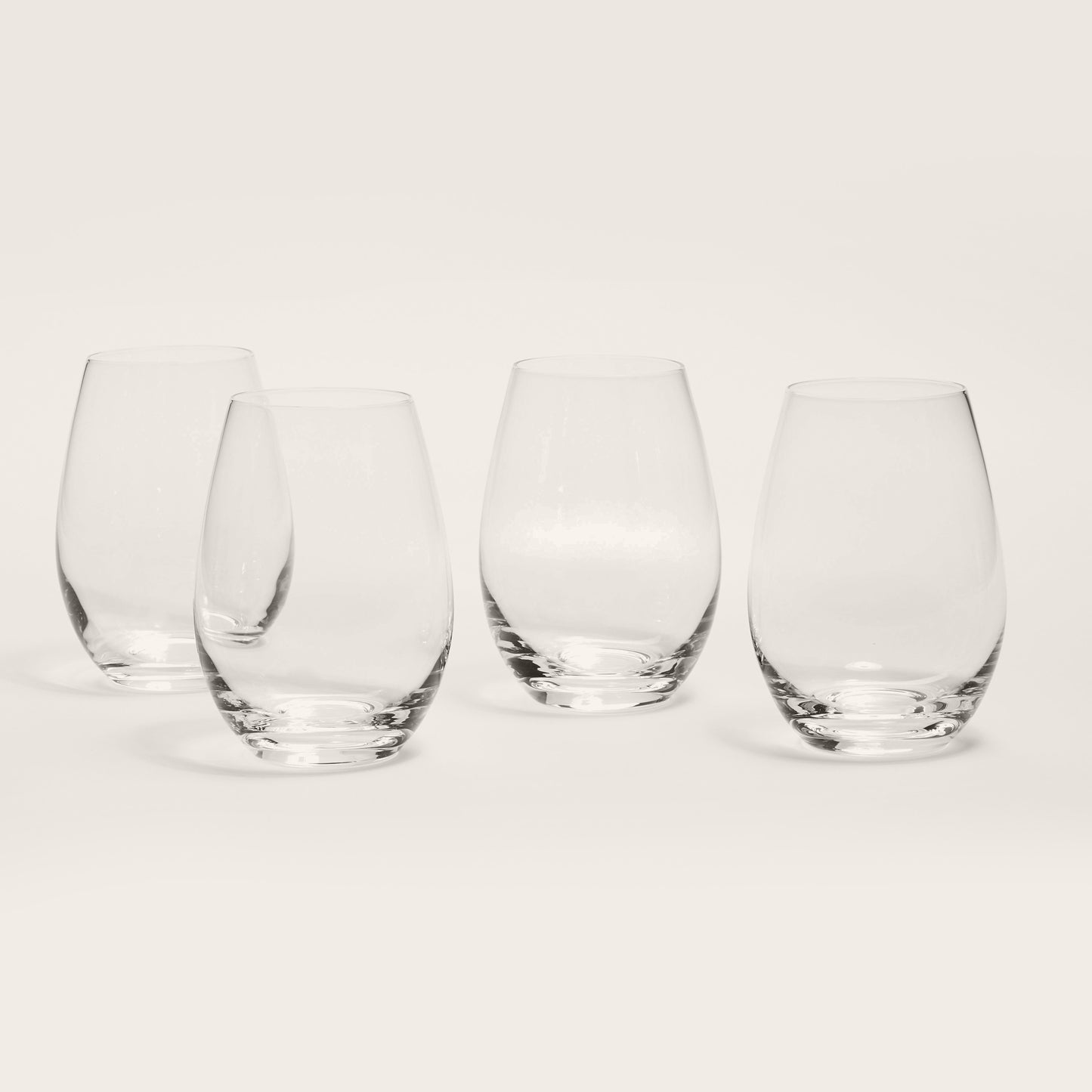 Terre Stemless Wine Crystal Glasses