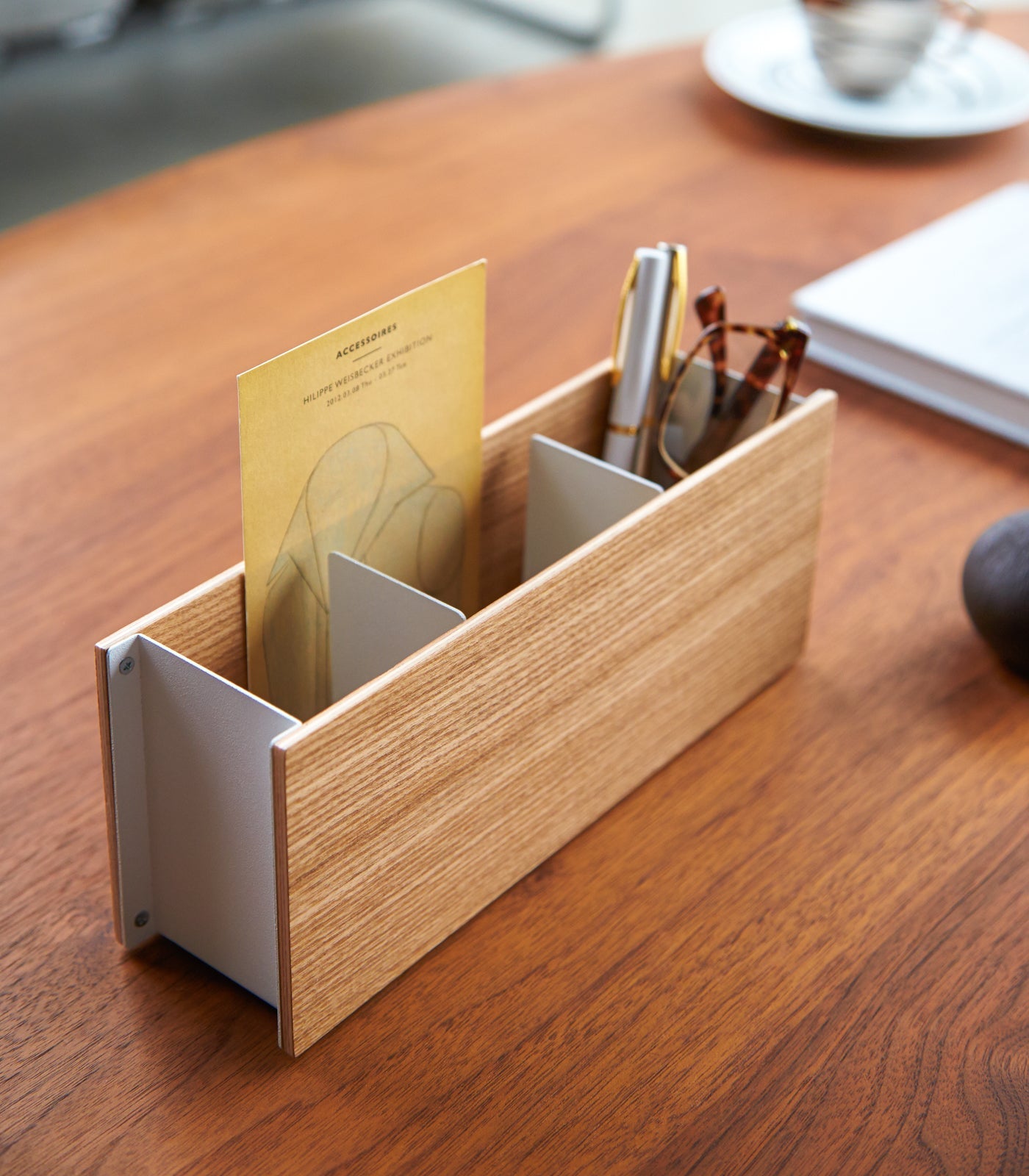 Organizer Caddy - Steel + Wood