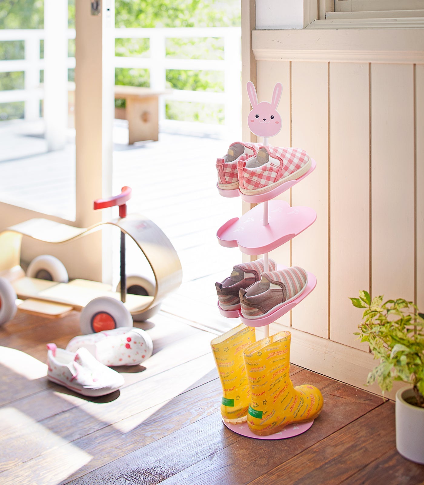 Kids' Shoe Rack - Steel