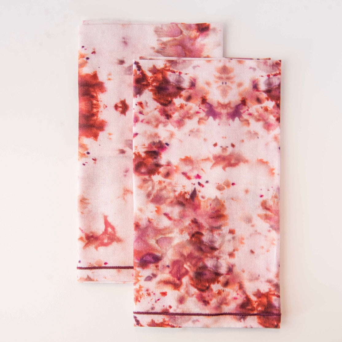 Rose Marble Tea Towel Set