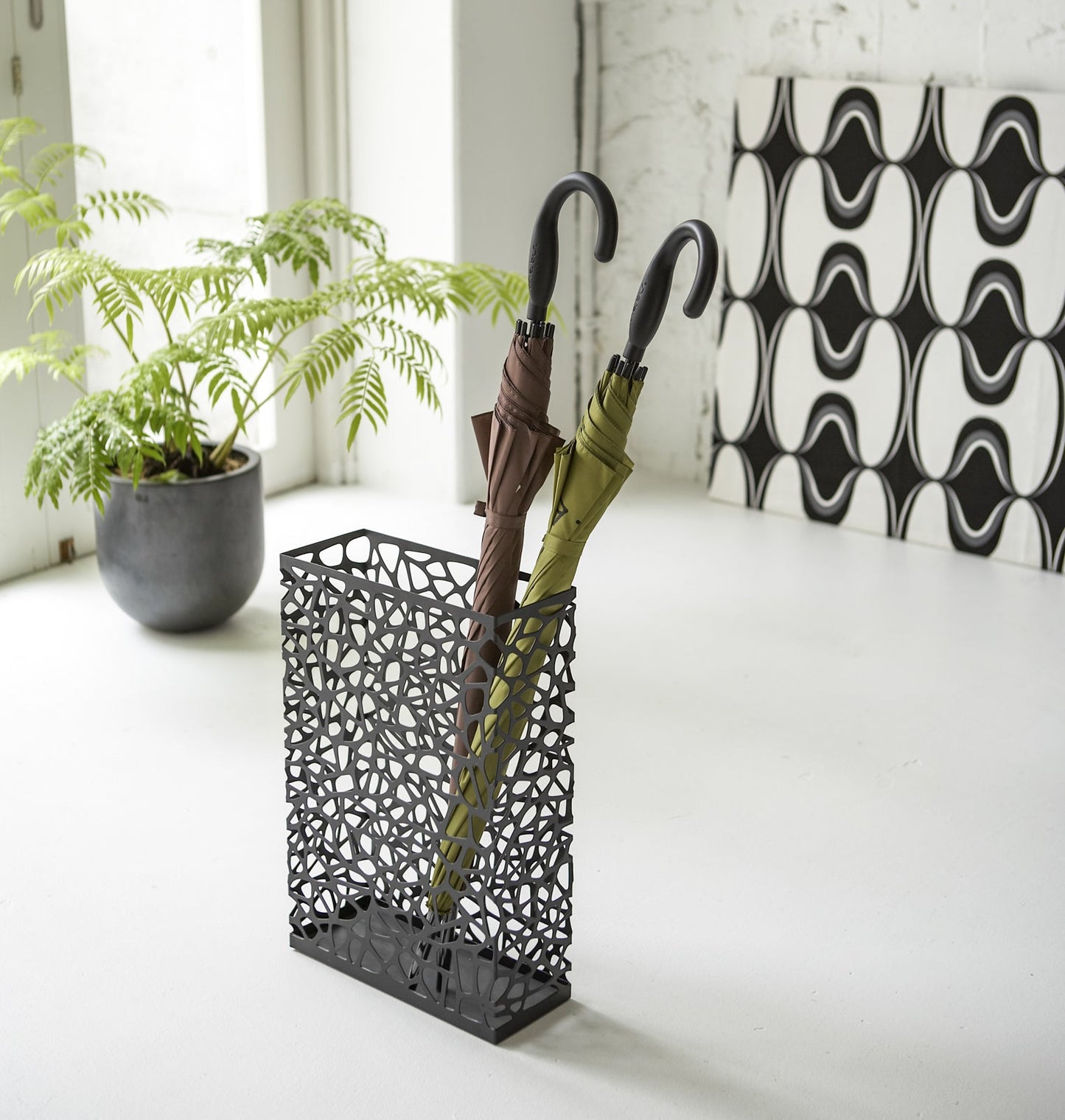 Umbrella Stand - Steel - Rectangle