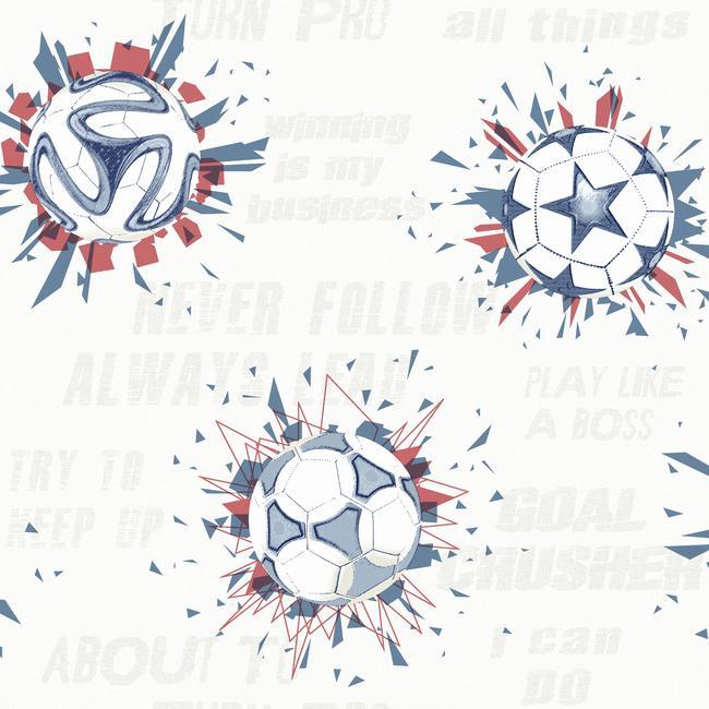 Soccer Ball Blast Wallpaper