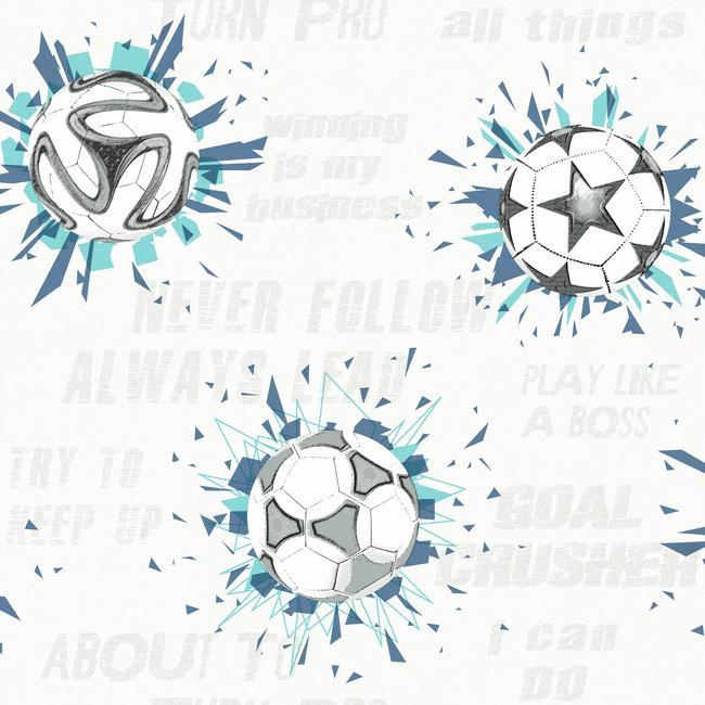 Soccer Ball Blast Wallpaper