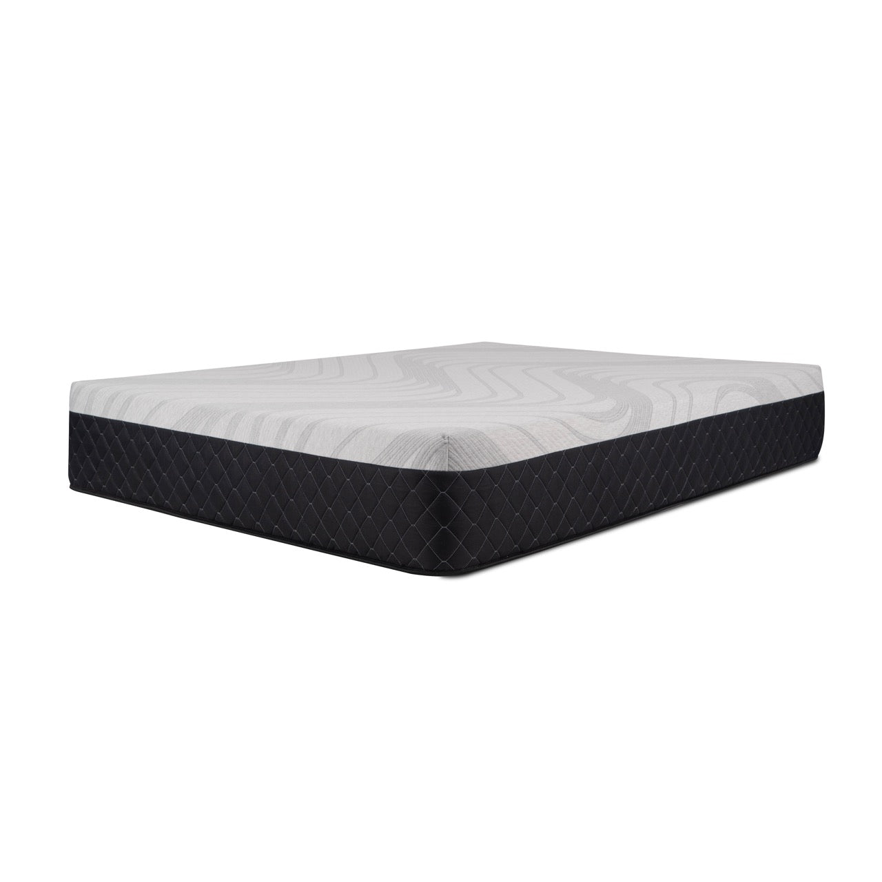 Midtown 12" Gel Memory Foam Mattress with Black Border