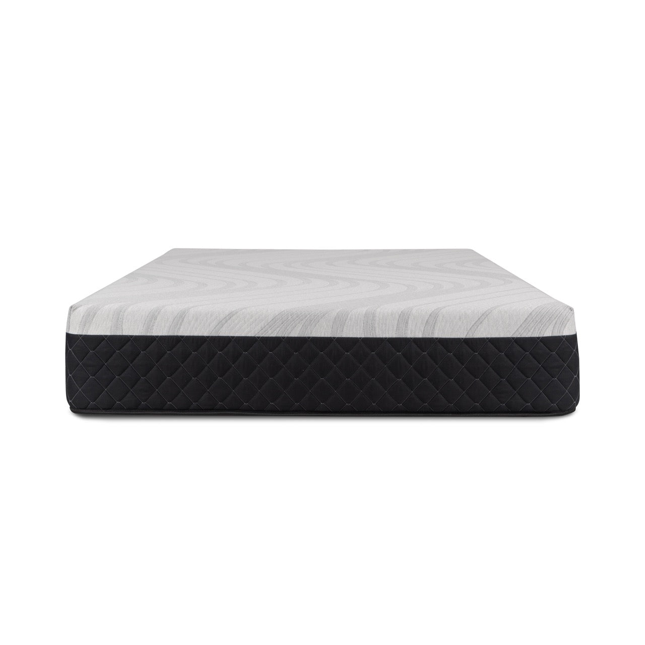 Midtown 12" Gel Memory Foam Mattress with Black Border