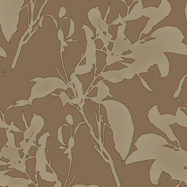 Botanical Silhouette Wallpaper