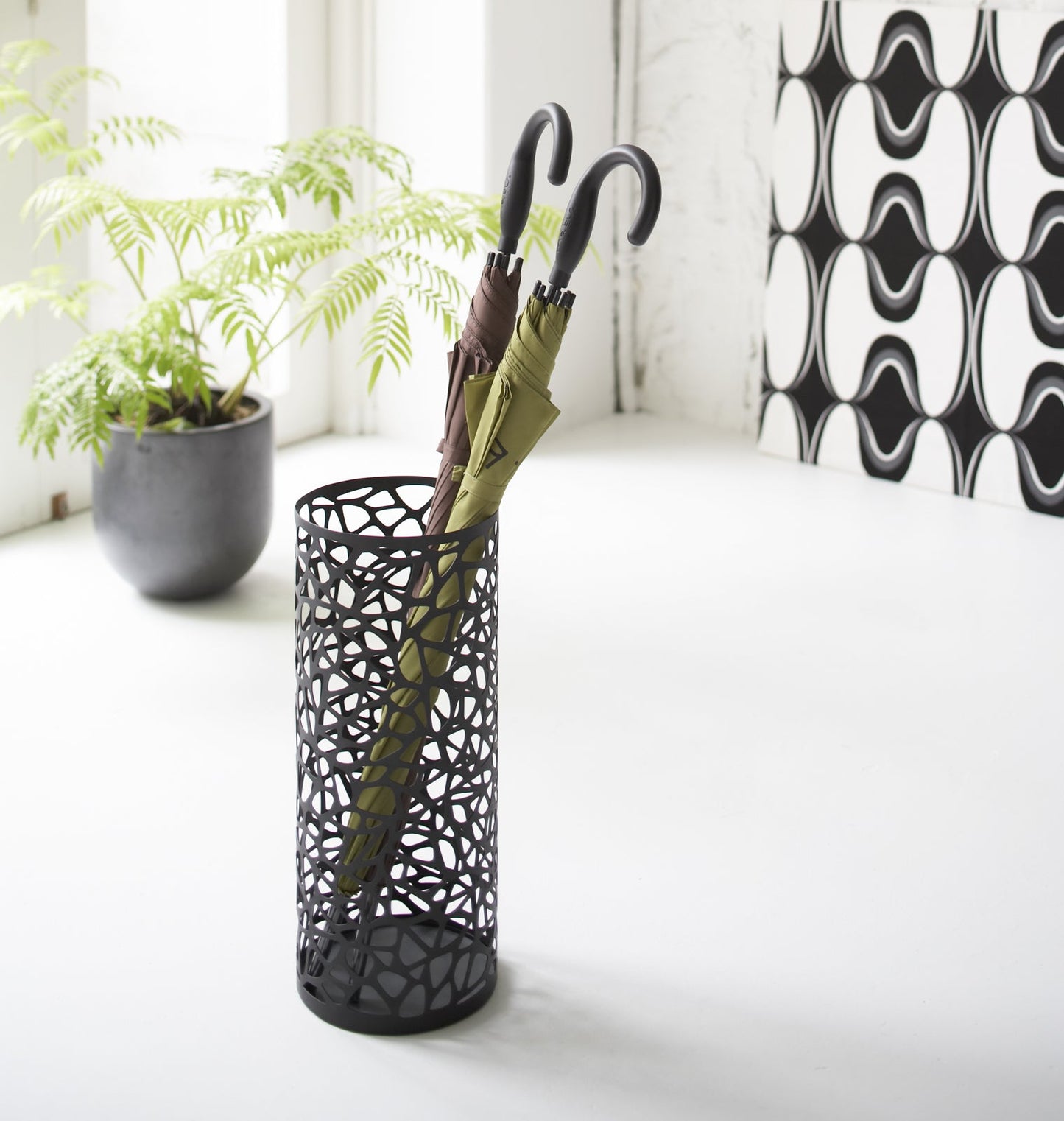 Umbrella Stand - Steel - Round