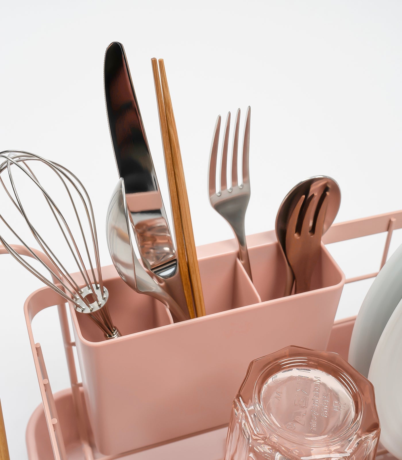 Dish Rack - Steel + Wood