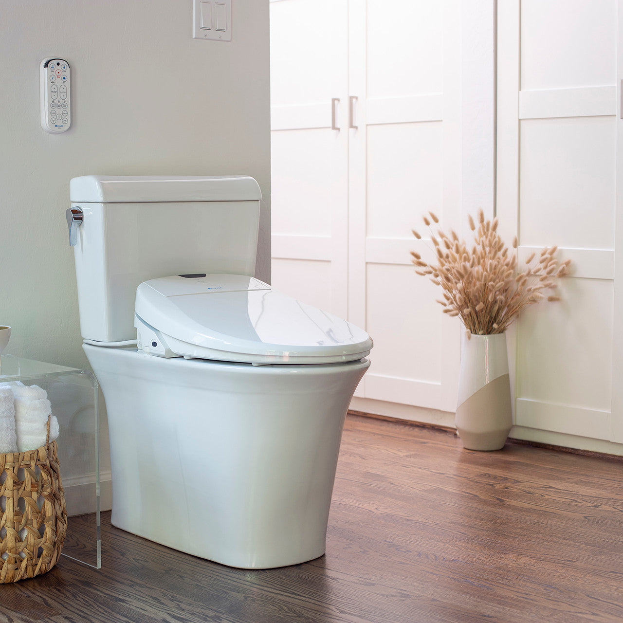 Swash 1400 Luxury Bidet Toilet Seat-Round, White