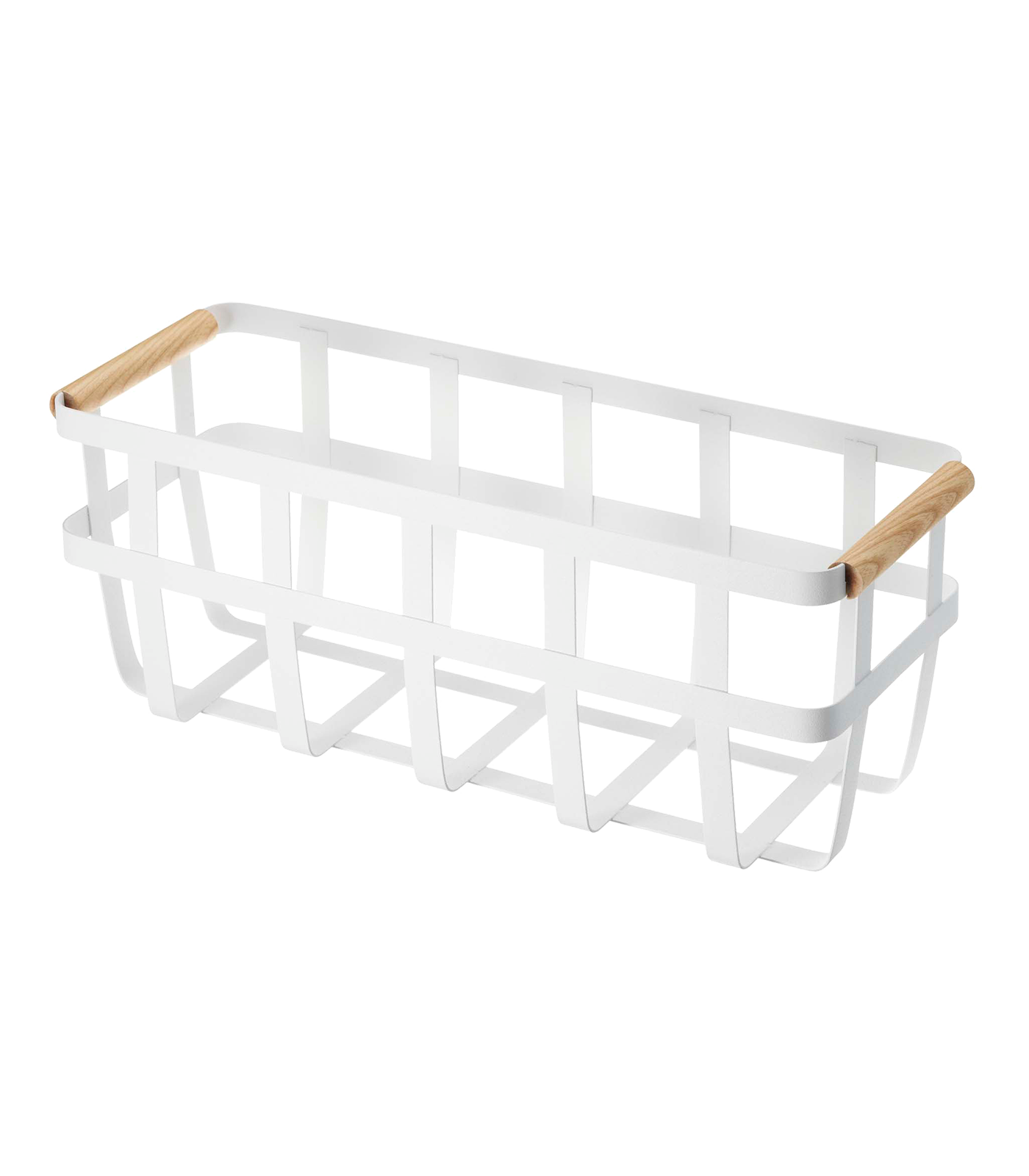 Storage Basket - Steel + Wood