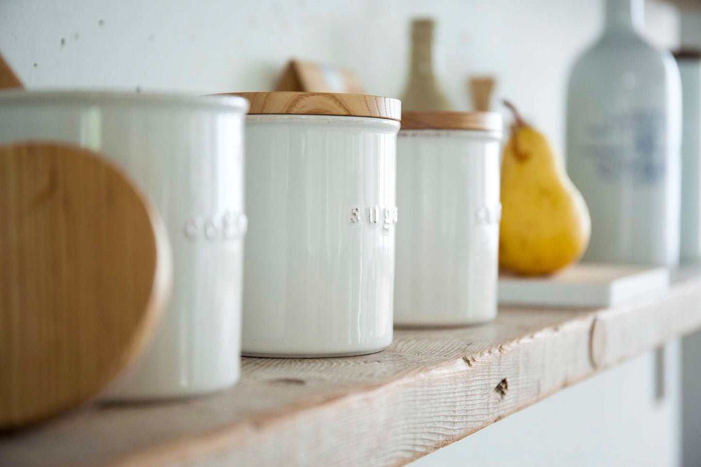 Ceramic Salt Canister - Salt