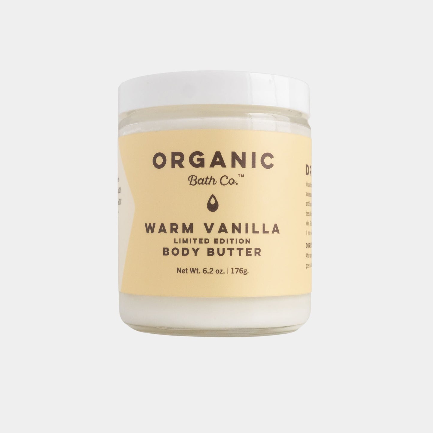 Warm Vanilla Organic Body Butter