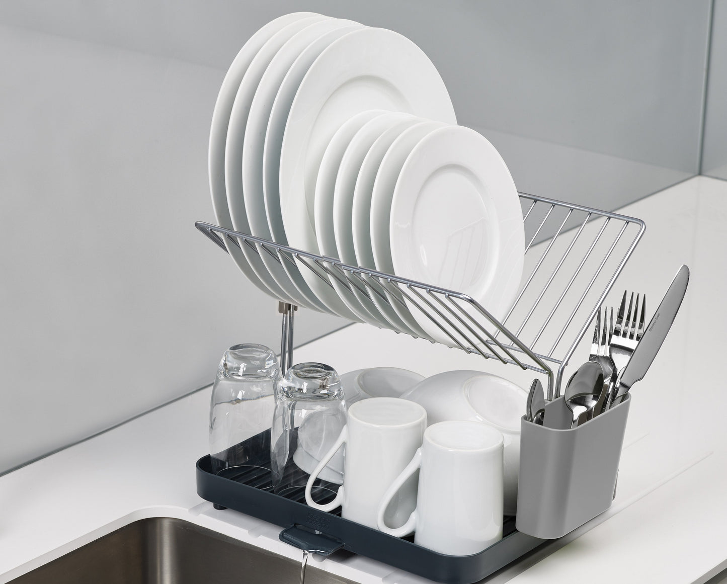 Y-Rack™ 2-tier Dish Rack